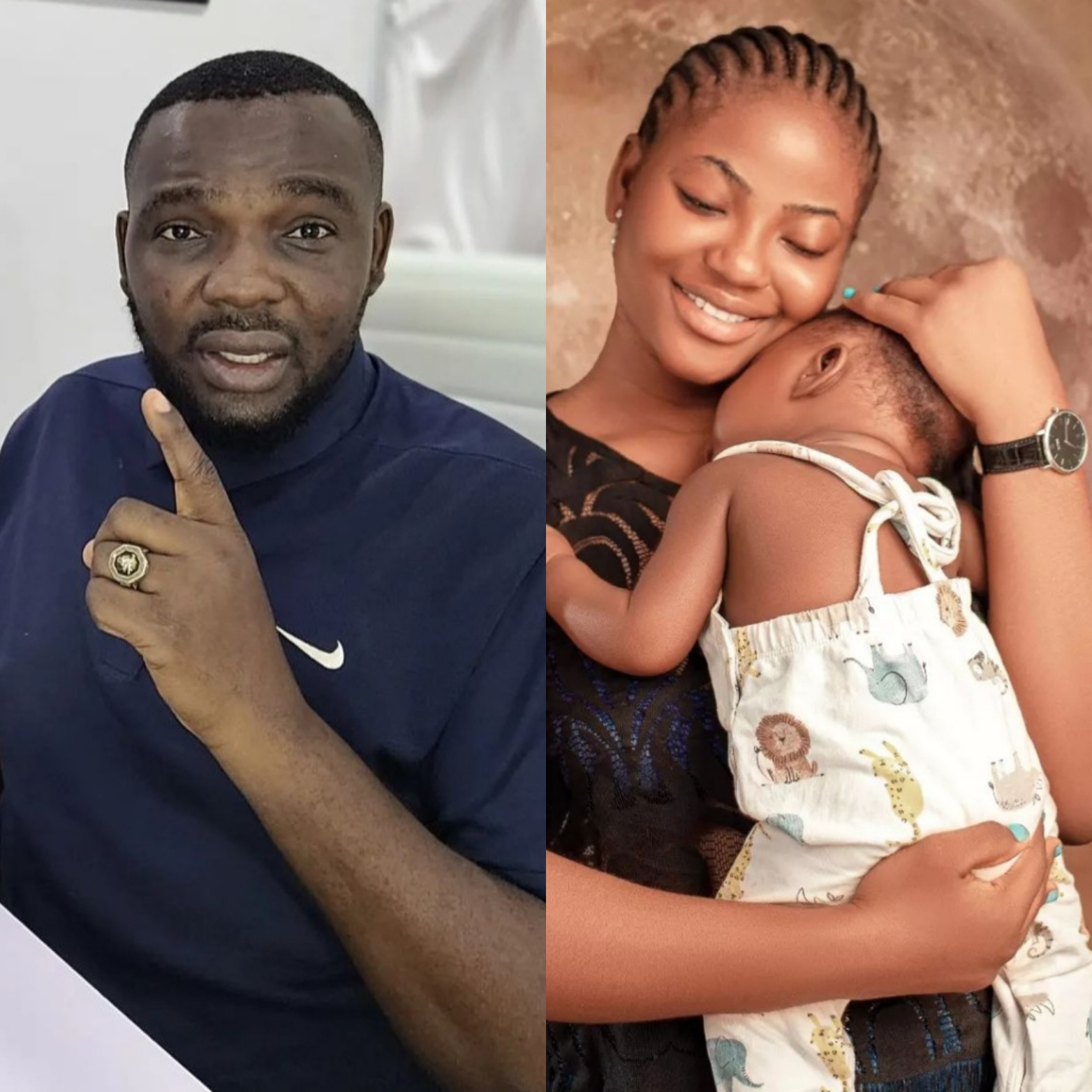 "I’ve been battling depression all alone with my child" Yomi Fabiyi's ex accuses him of not providing for her and their infant son