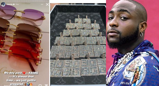 Singer Davido gifts his entire crew