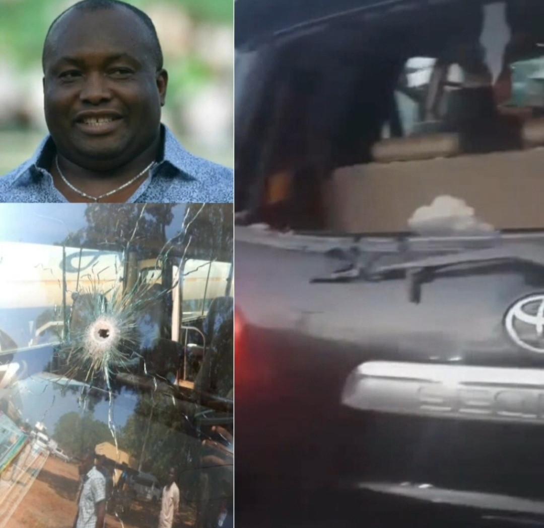Unknown gunmen attack Senator Ifeanyi Ubah?s convoy in Anambra state, kill aides (photos/videos)