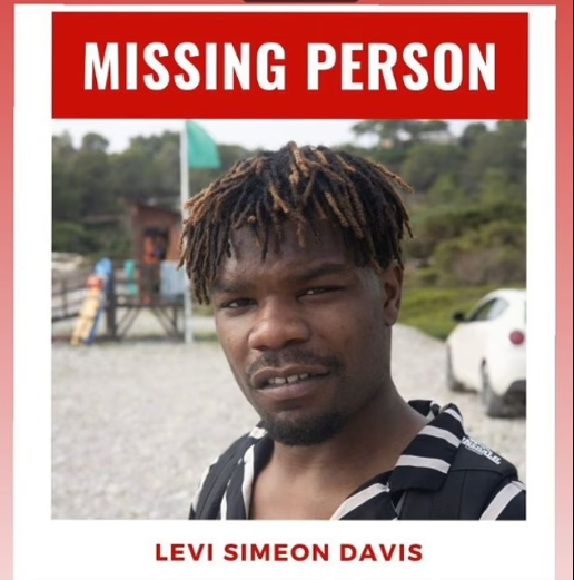 Police launch formal search for missing rugby and X-Factor?star?Levi?Davis, 24,  who left