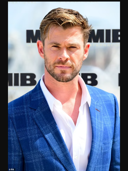 Actor Chris Hemsworth announces he