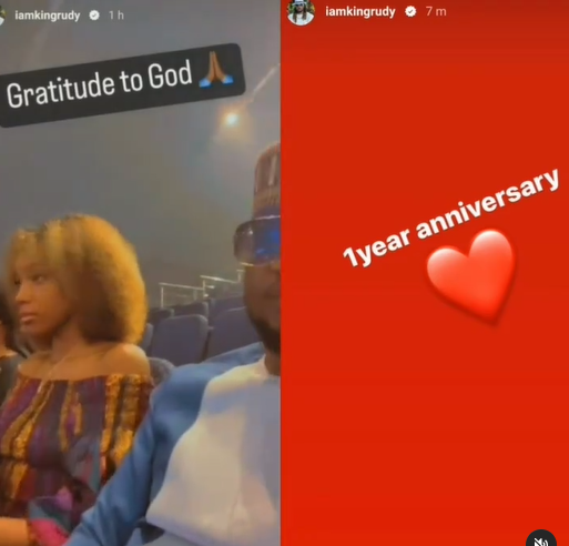 Looks like Paul Okoye has found love again..... he is celebrating his first anniversary with his