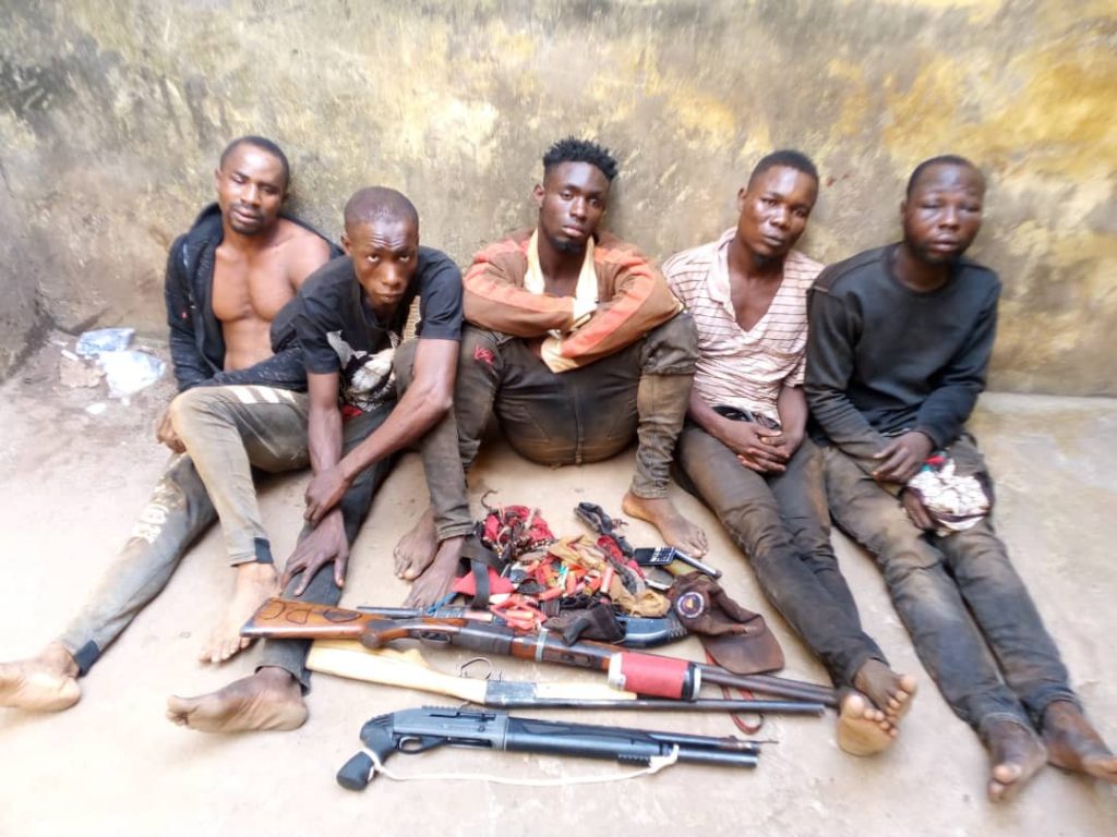 Five suspected kidnappers arrested by police