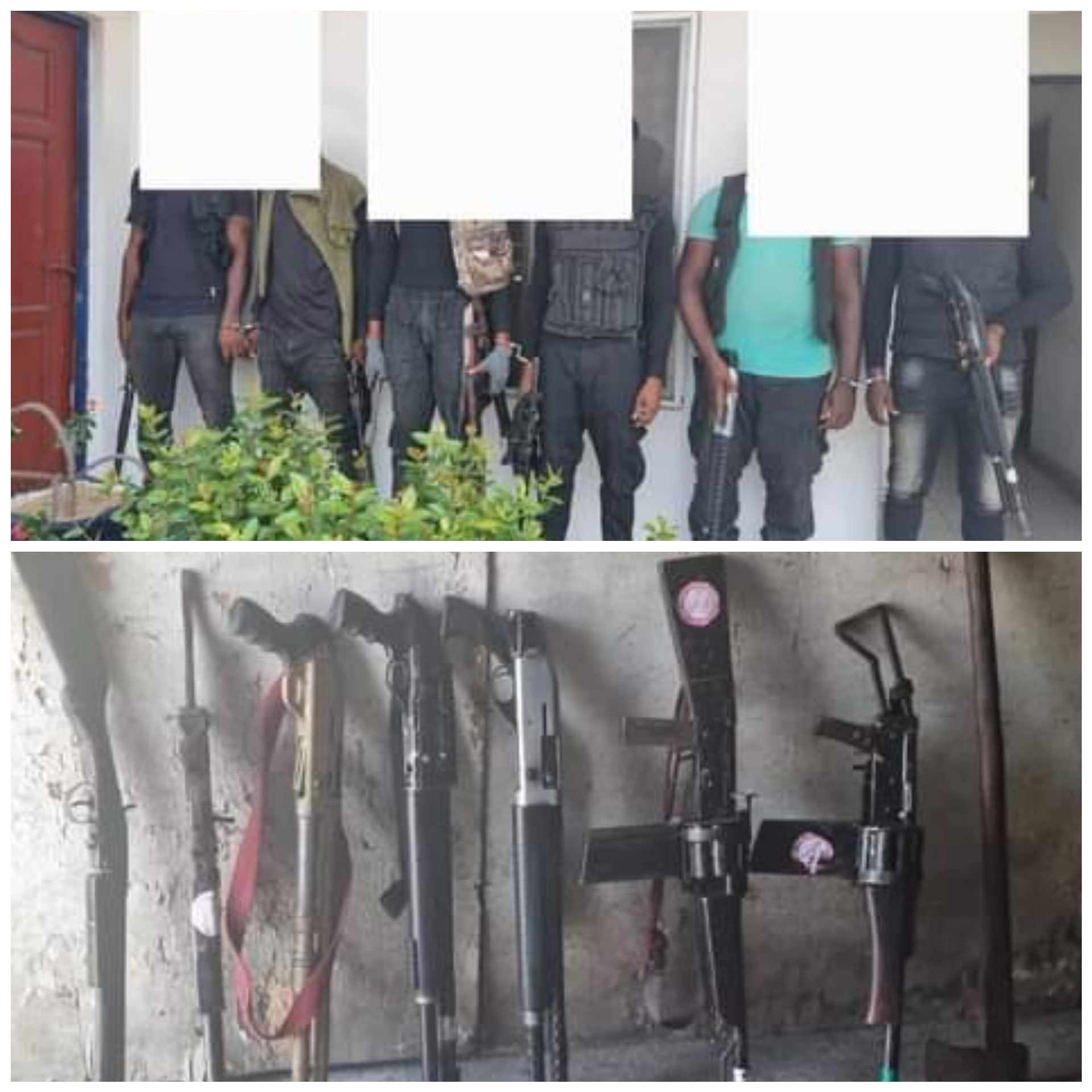 Six suspected armed robbers and kidnappers disguising as vigilantes atrested in Delta