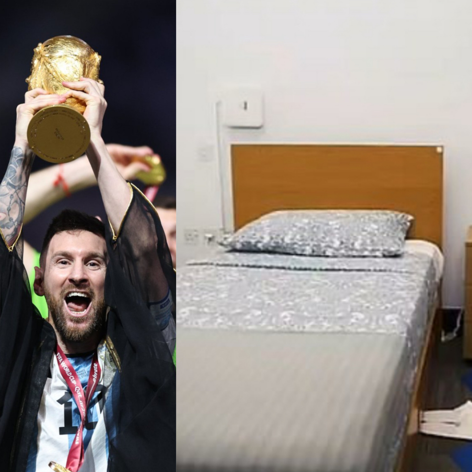 Messi?s hotel Room in Qatar to be turned into Museum after Argentina?s World Cup Success