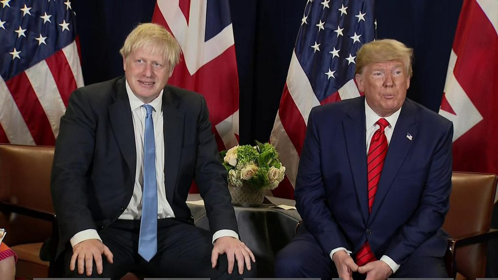 Boris Johnson slams Donald Trump over ex-president