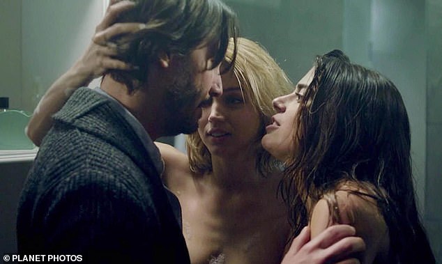 Actor Keanu Reeves reveals he had to film a sex scene with director Eli Roth