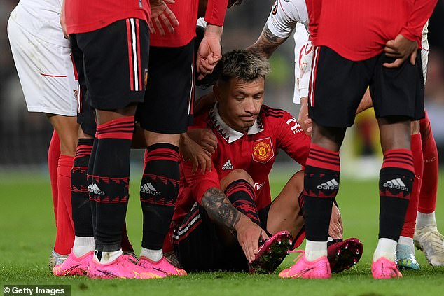 Man.United defender, Lisandro Martinez ruled out for the rest of the season with a fractured metatarsal